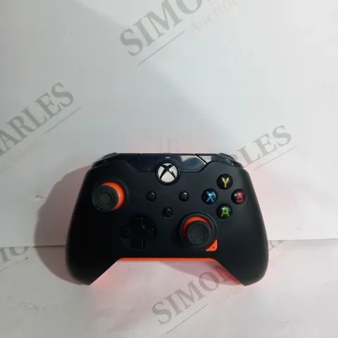 PDP ATOMIC BLACK & ORANGE  WIRED XBOX CONTROLLER