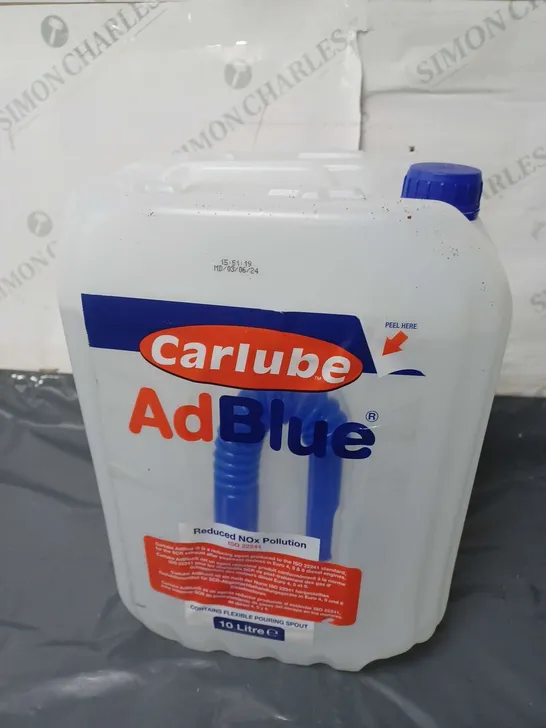 CARLUBE ADBLUE (10L) - COLLECTION ONLY