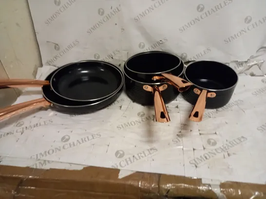 TOWER LINEAR INDUCTION POTS AND PANS SETS