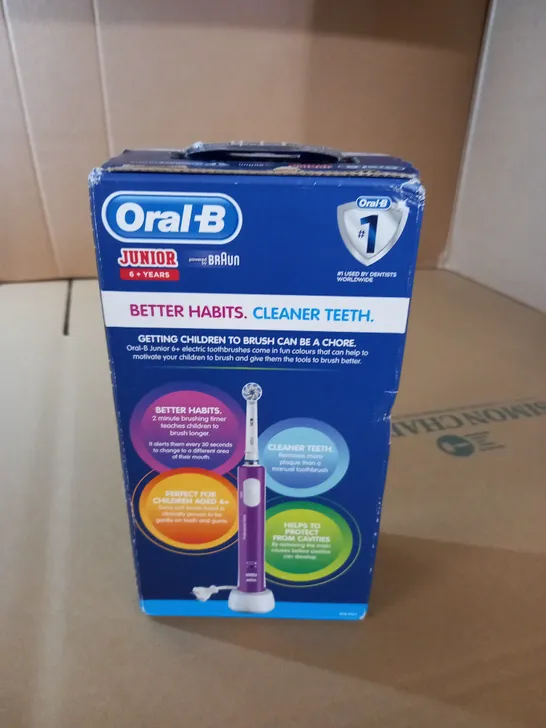 SEALED ORAL-B JUNIOUR SENSI ULTRATHIN ELECTRIC TOOTHBRUSH