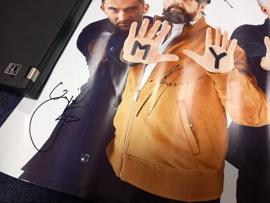 2 SIGNED MYSLO POSTERS