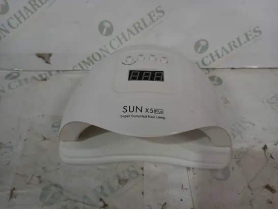 SUN X5 PLUS SUPER SUNUVLED NAIL LAMP