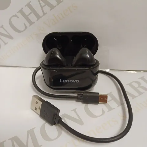 LENOVO LP40 LIVE PODS TRUE WIRELESS BLUETOOTH EARBUDS - BLACK