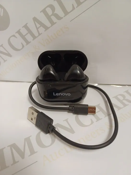 LENOVO LP40 LIVE PODS TRUE WIRELESS BLUETOOTH EARBUDS - BLACK