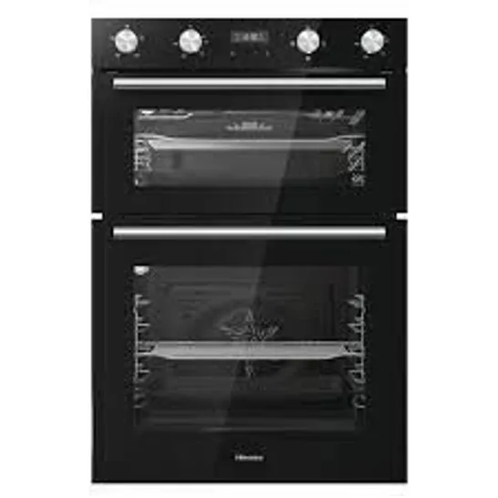 BOXED HISENSE INTEGRATED DOUBLE ELECTRIC OVEN - BID95211BGUK