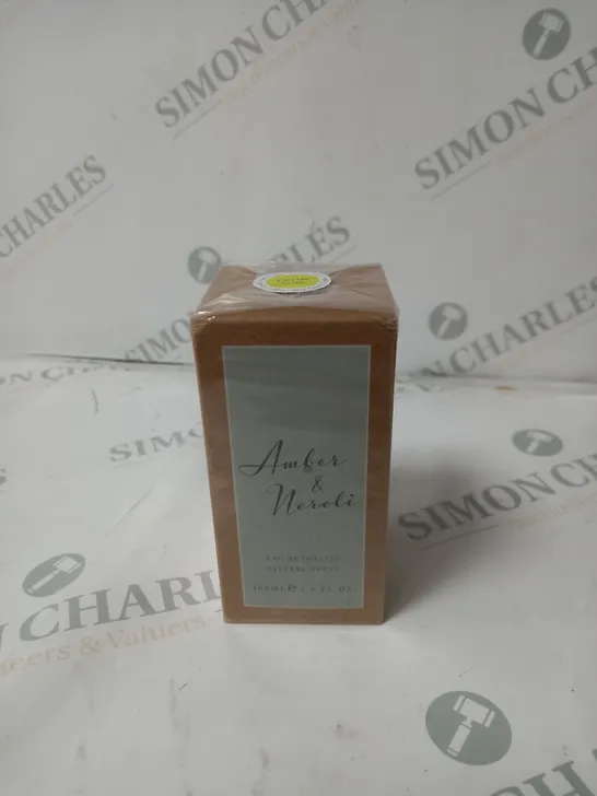 AMBER & NEIOLI CITRIS FOR HIM EAU DE TOILETTE 100ML - SEALED 