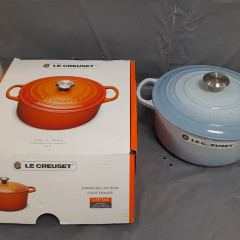 BOXED LE CREUSET POT 