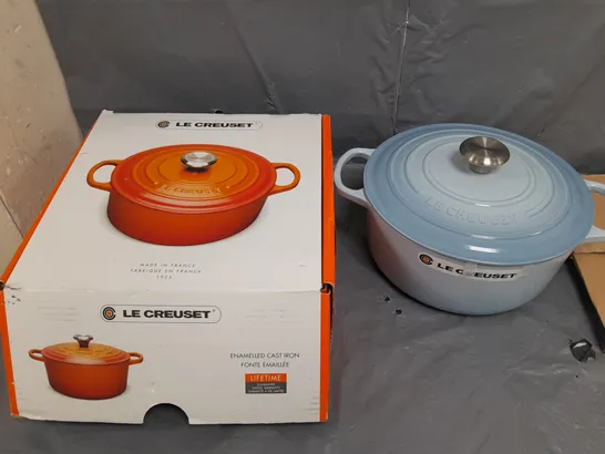 BOXED LE CREUSET POT 