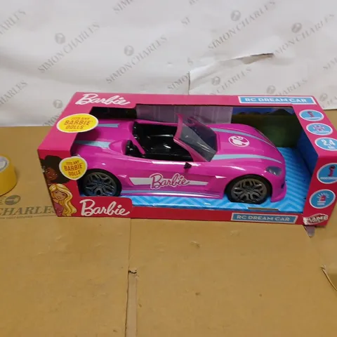 BARBIE DREAM RC CAR