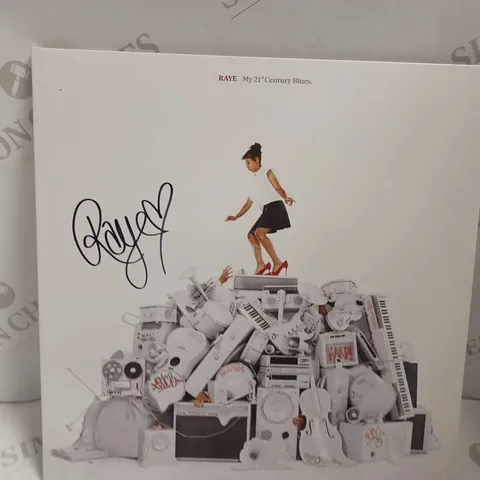 SIGNED RAYE MY 21ST CENTURY BLUES VINYL