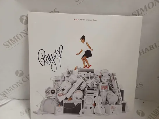 SIGNED RAYE MY 21ST CENTURY BLUES VINYL