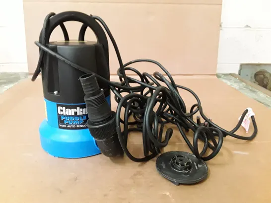 BOXED CLARKE PUDDLE PUMP WITH AUTOMATIC WATER LEVEL SENSOR - PSP105