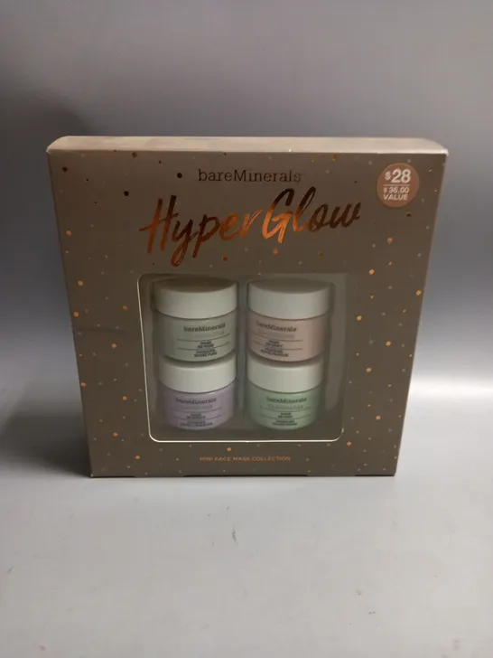 BOXED BARE MINERALS HYPER GLOW MINI FACE MASK COLLECTION
