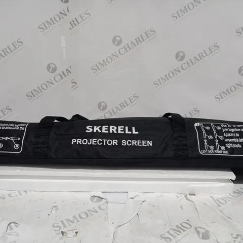 BOXED PORTABLE SKERELL PROJECTOR SCREEN 16:9