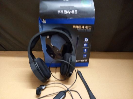 BOXED 4GAMERS PRO4-80 STEREO GAMING HEADSET FOR PS4