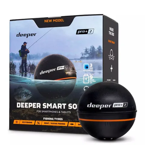 DEEPER SMART SONAR PRO+ WITH GPS FOR PROFESSIONAL FISHING