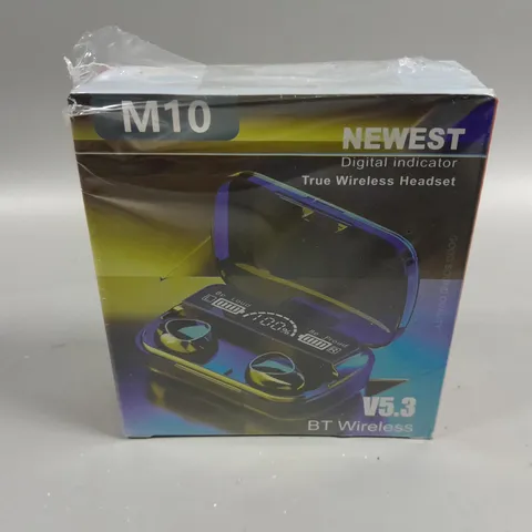 BOXED M10 V5.3 BT WIRELESS EARBUDS