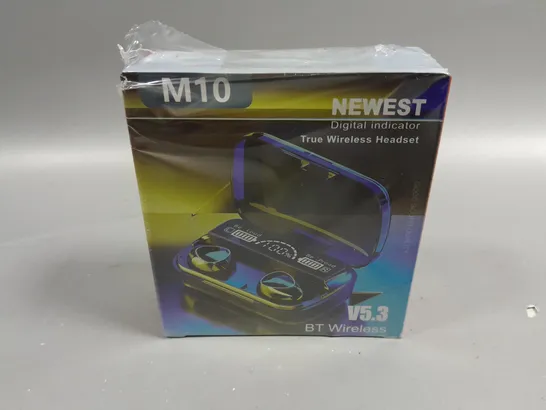 BOXED M10 V5.3 BT WIRELESS EARBUDS