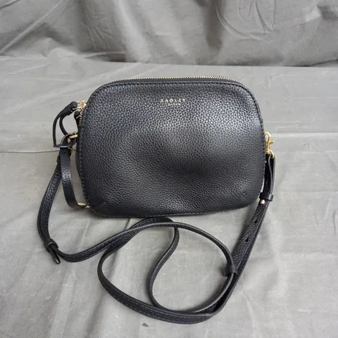 RADLEY LONDON LEATHER CROSSBODY BAG IN BLACK 