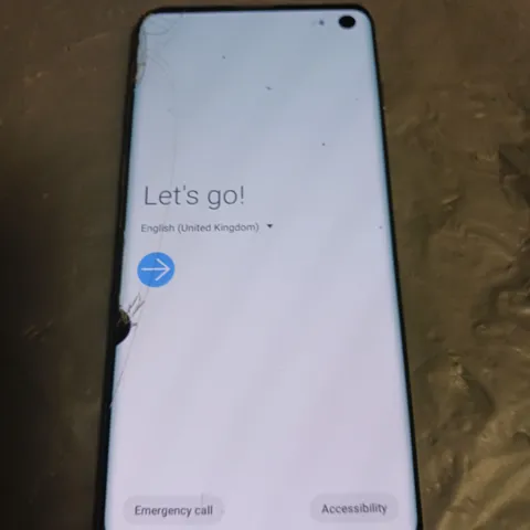 UNBOXED SAMSUNG GALAXY S10 MOBILE PHONE