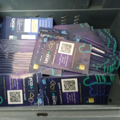 LOT OF LYCA MOBILE SIM CARDS