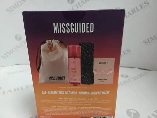 MISSGUIDED MAIN STAGE ENERGY 4-PIECE GIFT SET