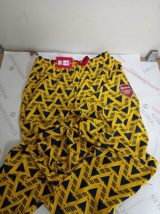 ARSENAL YELLOW/BLUE LOUNGEPANTS-LARGE