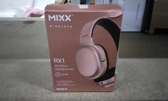 MIXX WIRELESS RX1 ROSE HEADPHONES 