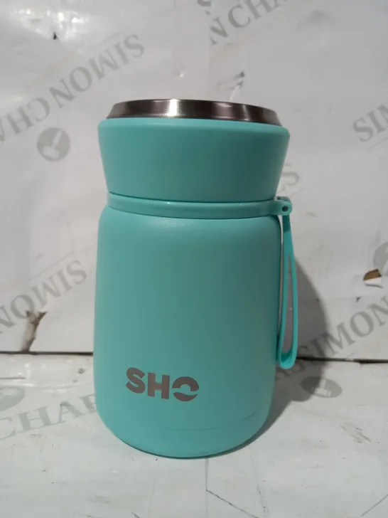 SHO FOOD FLASK IN LIGHT BLUE (530ML)