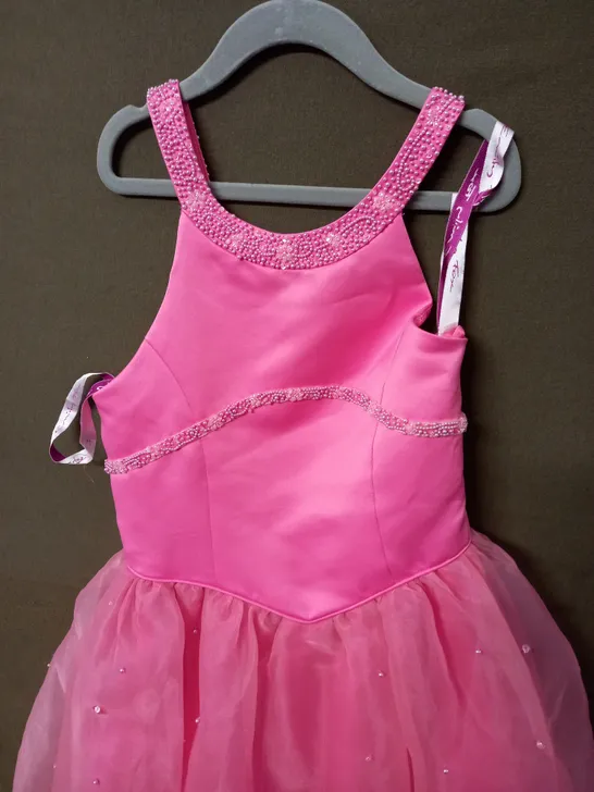 EMILY FOX PINK KIDS OCCASIONAL DRESS - AGE 6 HEIGHT 110CM 