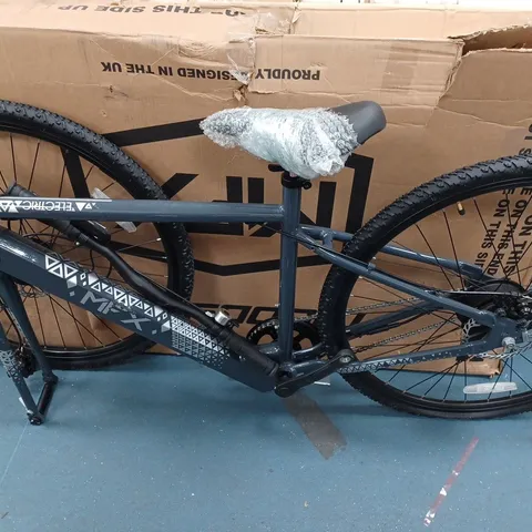 BOXED MUDDYFOX ELECTRIC BIKE IN GREY / COLLECTION ONLY 