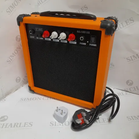 3RD AVENUE ELECTRIC GUITAR AMP 15W ORANGE/BLACK