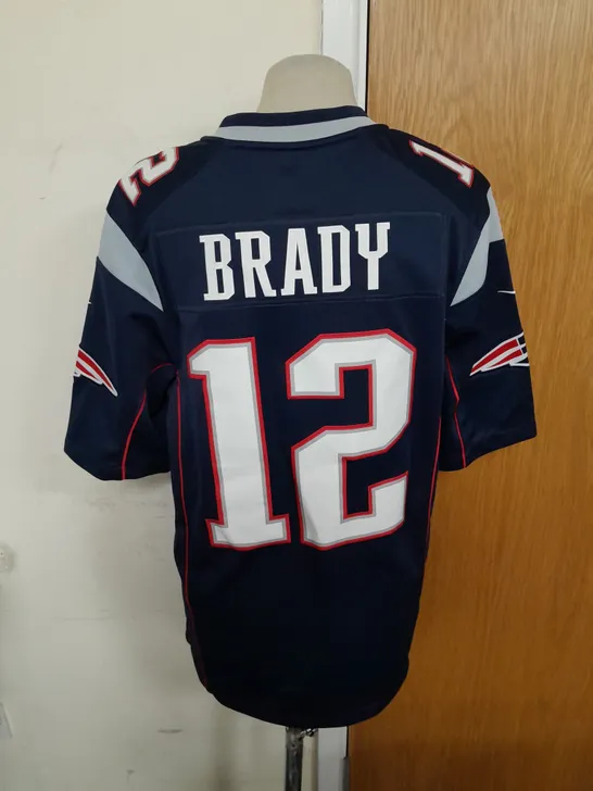 NFL X NIKE SPORTS JERSEY BRADY 12 SIZE S