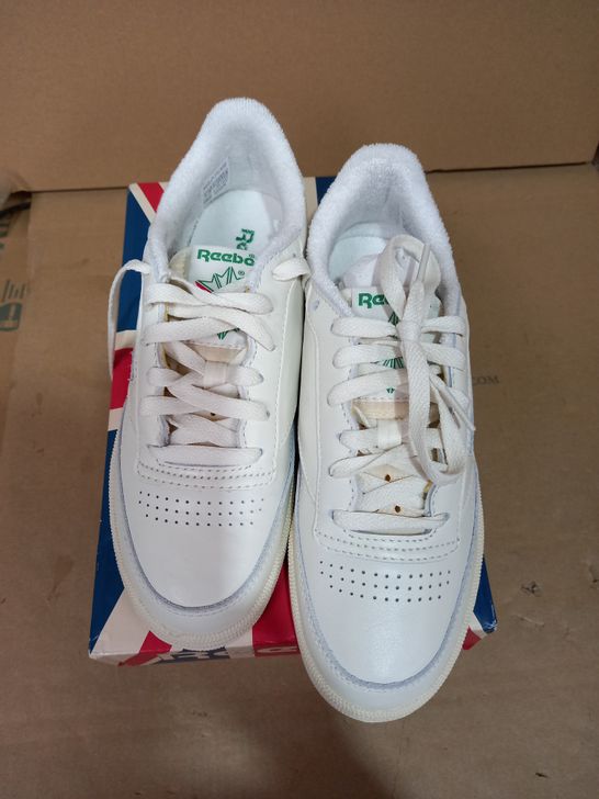 PAIR OF REEBOK CLUB C 85 VINTAGE WOMEN'S TENNIS SHOES UK SIZE 4.5