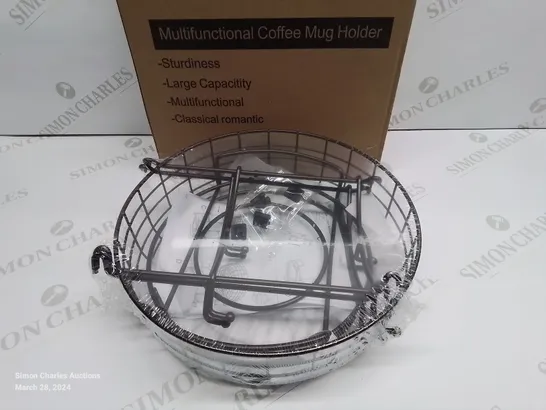 LOT OF 3 BRAND NEW BOXED MULTIFUNCTIONAL COFFEE MUG HOLDERS