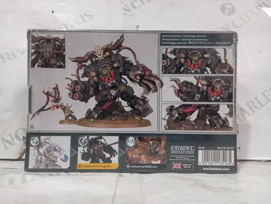 WARHAMMER 40K - ORKS GHAZGHKULL THRAKA (2 MINIATURES)