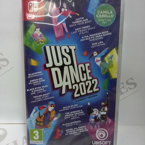 SEALED JUST DANCE 2022 NINTENDO SWITCH GAME