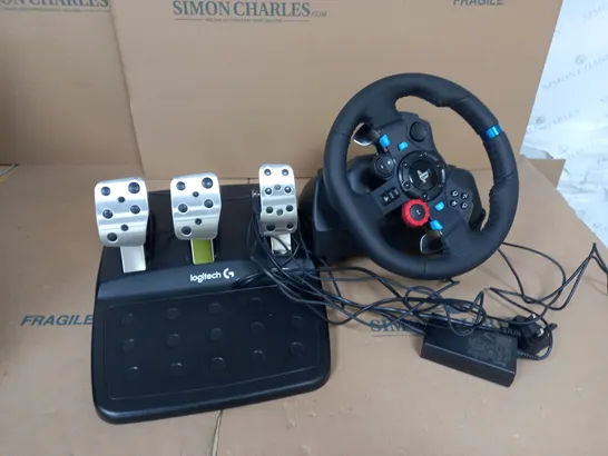 BOXED LOGITECH G29 DRIVING FORCE GAMING STEERING WHEEL 