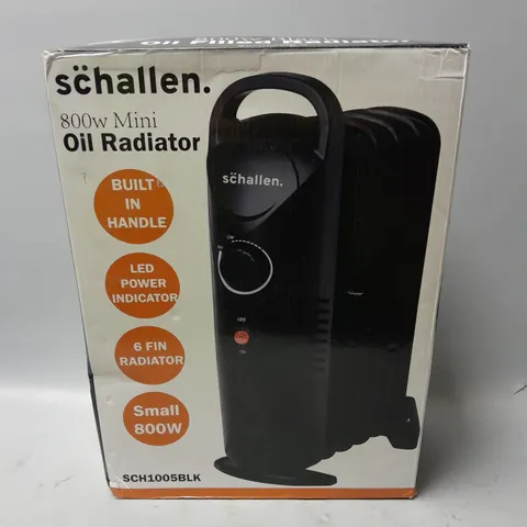 BOXED SCHALLEN 800W MINI OIL RADIATOR