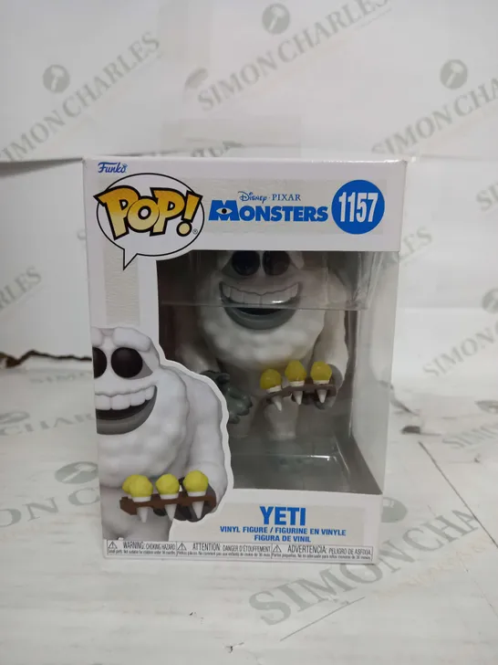 POP! PIXAR MONSTERS INC - YETI VINYL FIGURE - 1157