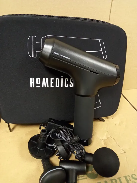 HOMEDICS PRO POWER HANDHELD PHYSIOTHERAPY MASSAGER GUN