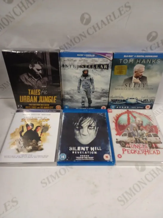 BOX TO CONTAIN APPROX. 9 X ASSORTED BLU-RAYS AND DVD'S. INCLUDES SILENT HILL REVELATION, CROSS OF IRON, AMERICAN GANGSTER ETC 