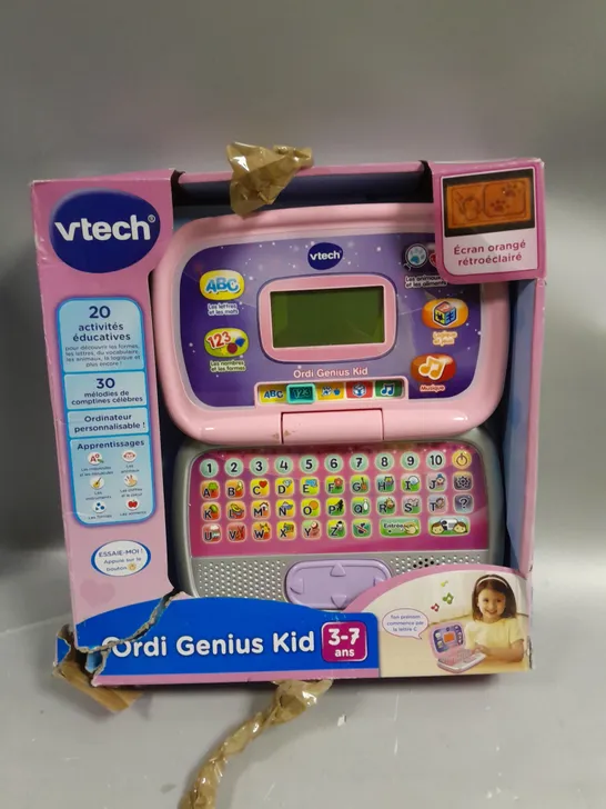 BOXED VTECH ORDI GENIUS CHILDRENS LAPTOP TOY 