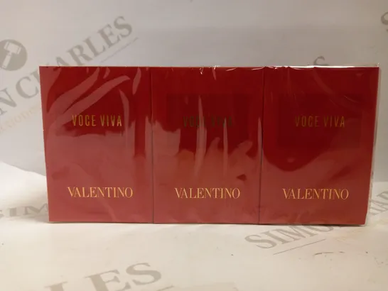 LOT OF APPROX 120 X 1.2ML VALENTINO VOCE VIVA  PARFUM 