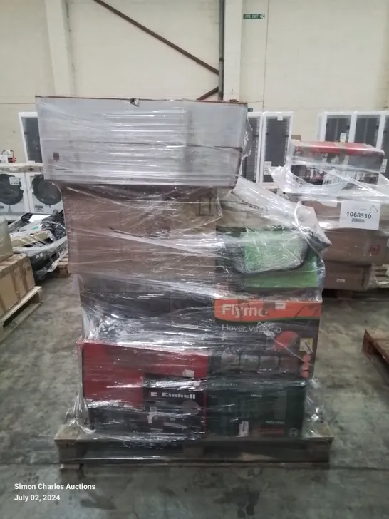 PALLET OF 16 ASSORTED RAW HOUSEHOLD PRODUCTS AND CONSUMER GOODS TO INCLUDE;