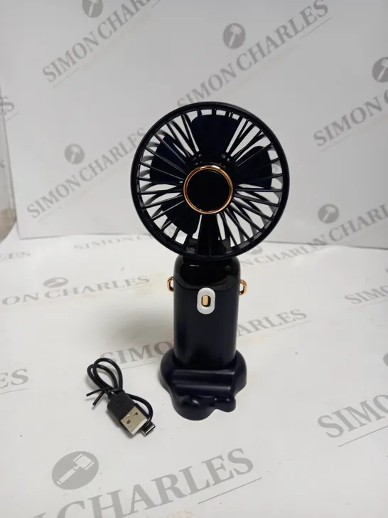 BOXED LED DIGITAL DISPLAY HANDHELD PORTABLE FAN. 