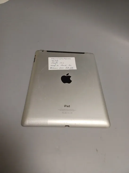 APPLE IPAD 4TH GEN