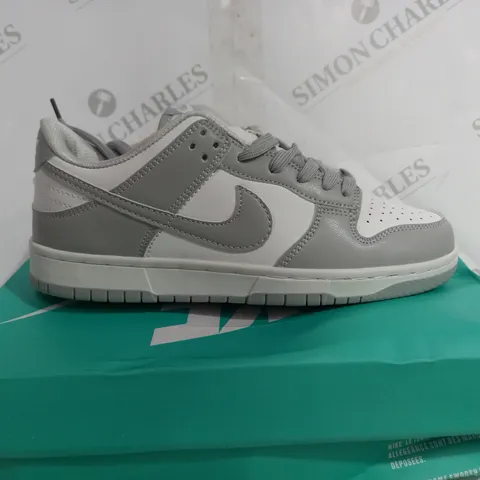 BOXED NIKE DUNKS IN GREY & WHITE - UK 6.5 