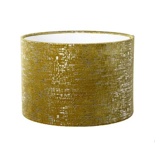 BOXED VELVET DRUM LAMP SHADE - SCREW ON (1 BOX)