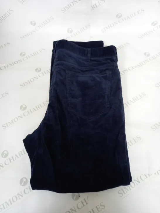 SPOKE NAVY CORD TROUSERS SIZE UNSPECIFIED